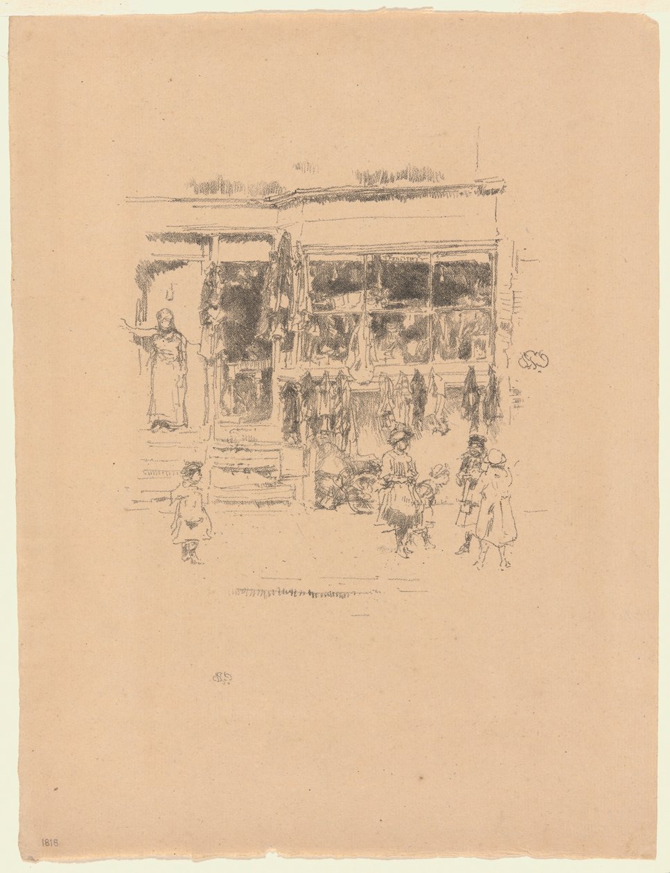 Chelsea Rags alkotó: James Abbott McNeill Whistler