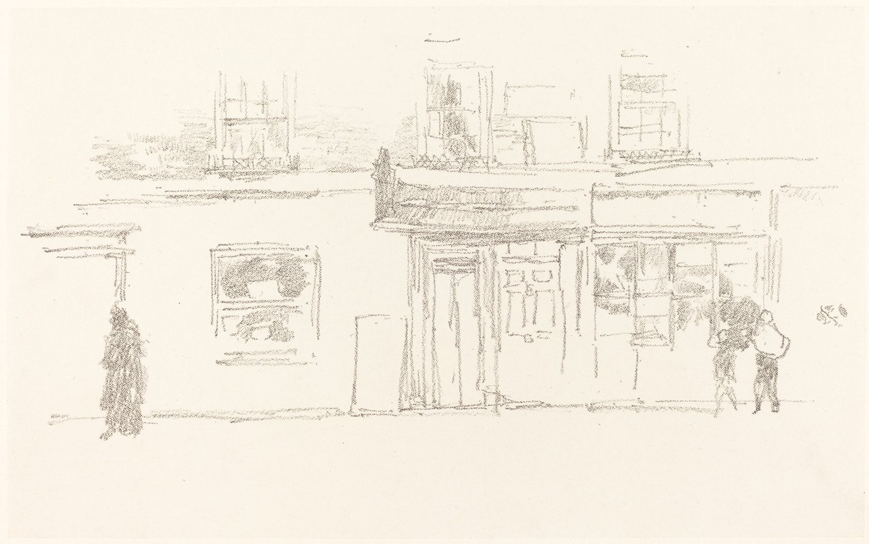 Chelsea üzletek alkotó: James Abbott McNeill Whistler