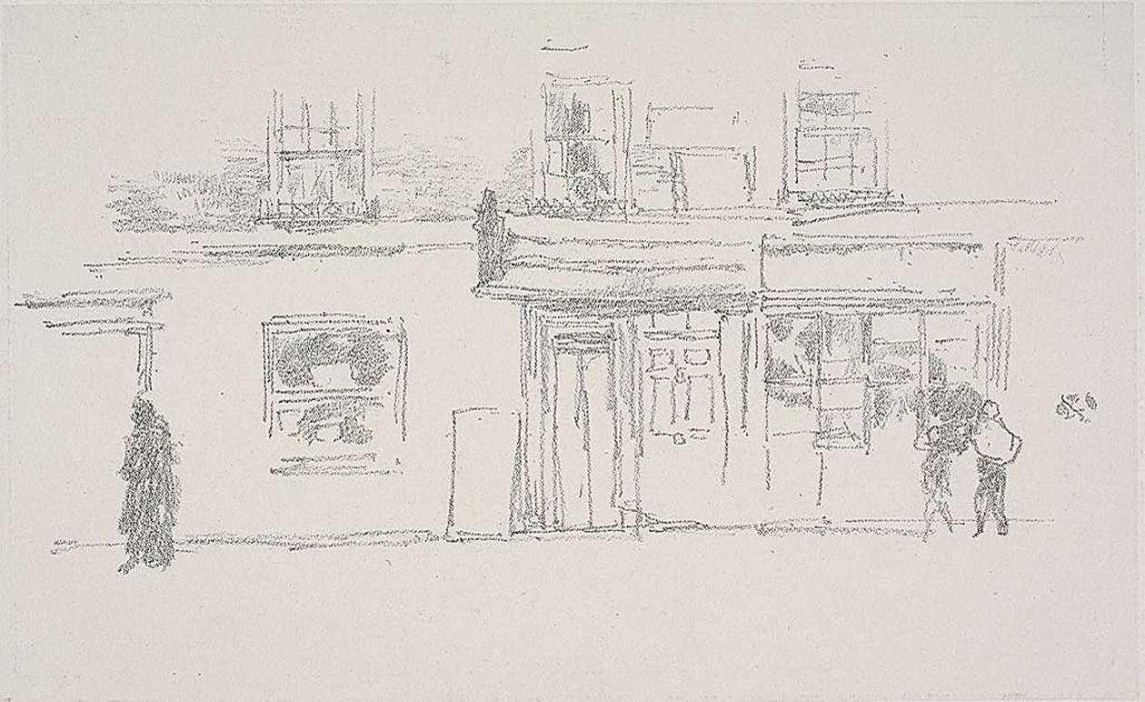 Chelsea üzletek alkotó: James Abbott McNeill Whistler
