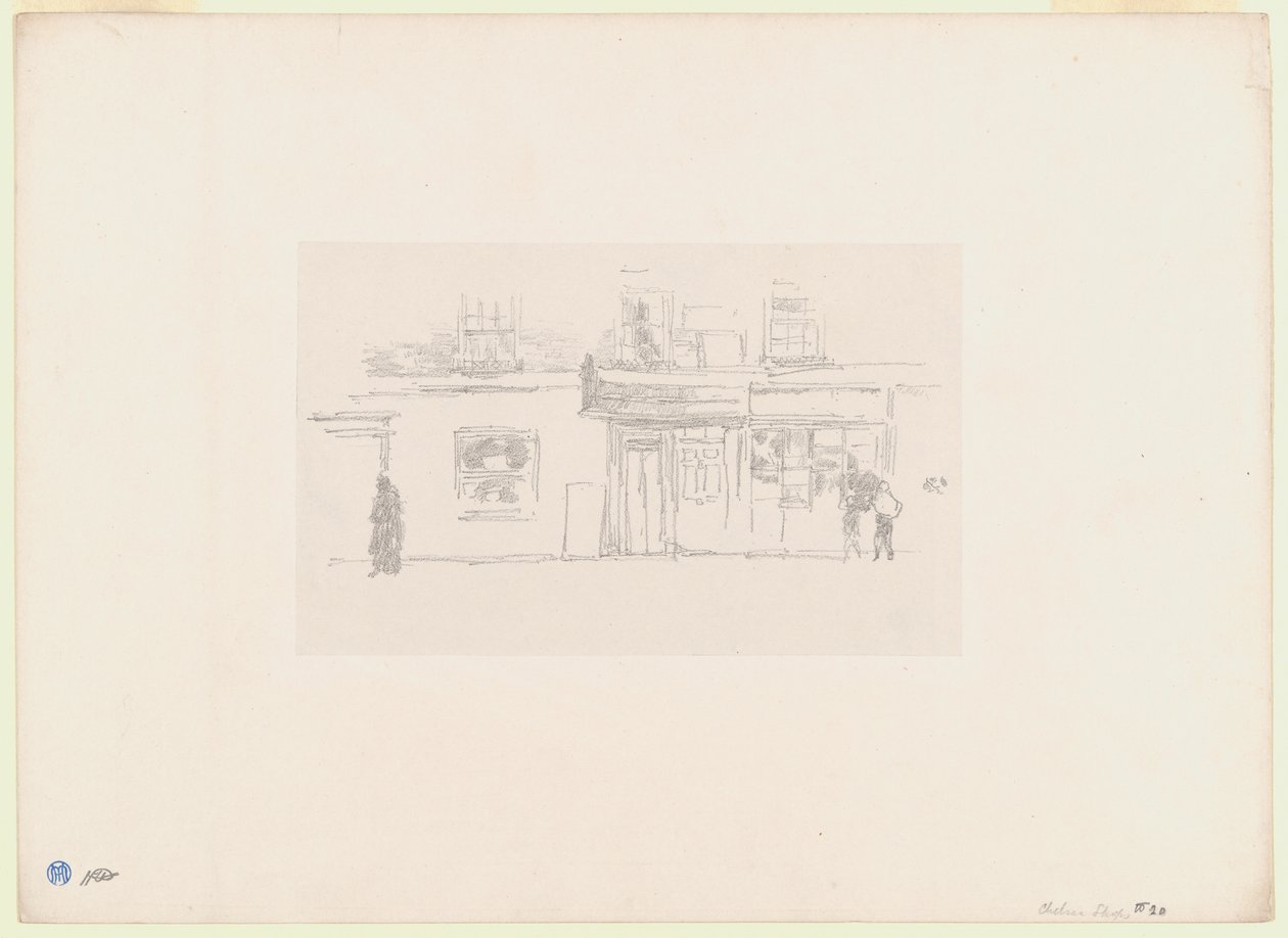 Chelsea üzletek alkotó: James Abbott McNeill Whistler