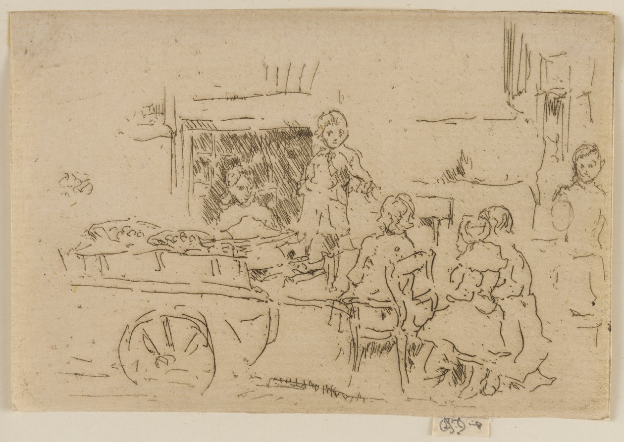Gyermek Gyümölcs Barrow alkotó: James Abbott McNeill Whistler