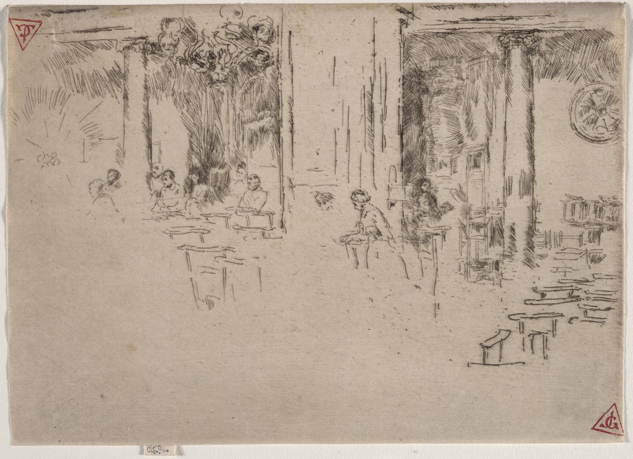 Templom, Brüsszel alkotó: James McNeill Whistler