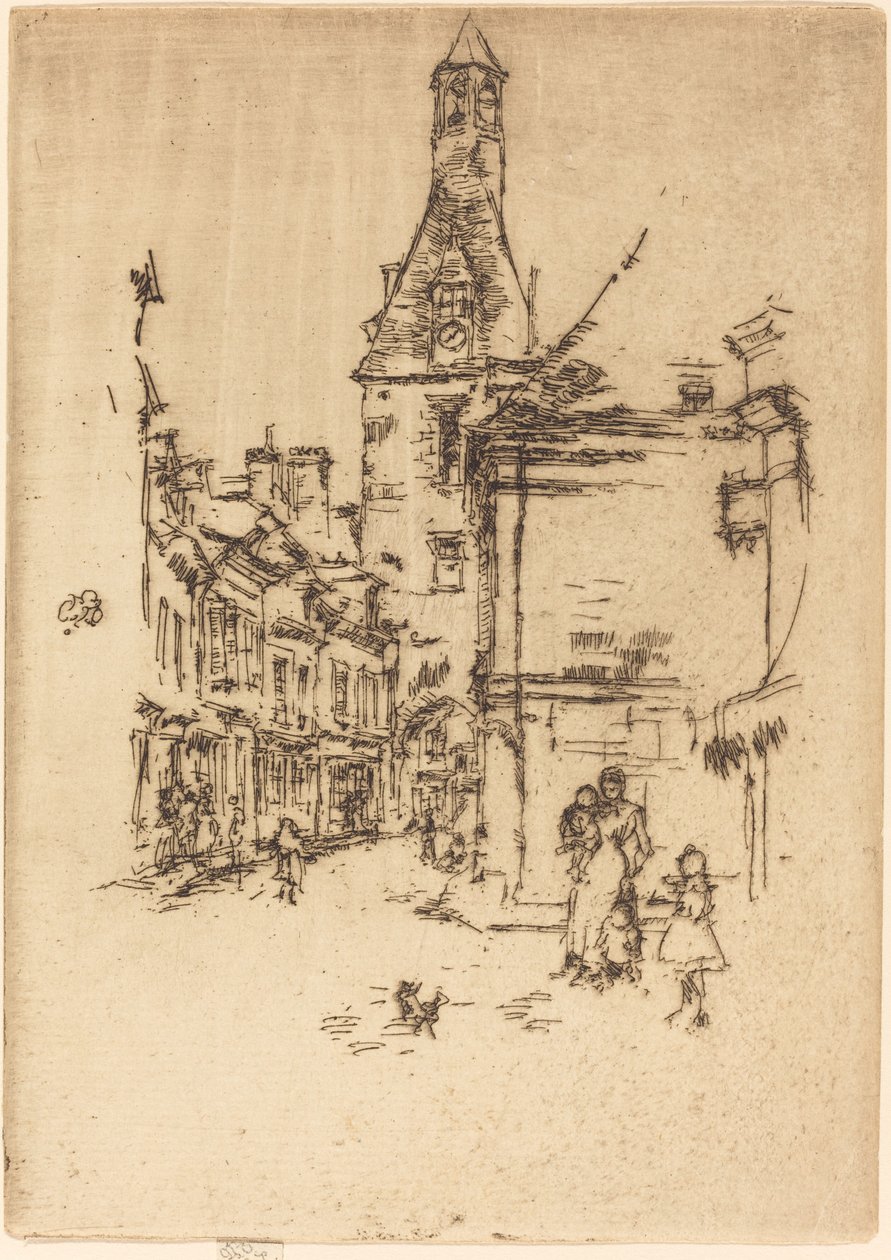 Óratorony, Amboise alkotó: James Abbott McNeill Whistler
