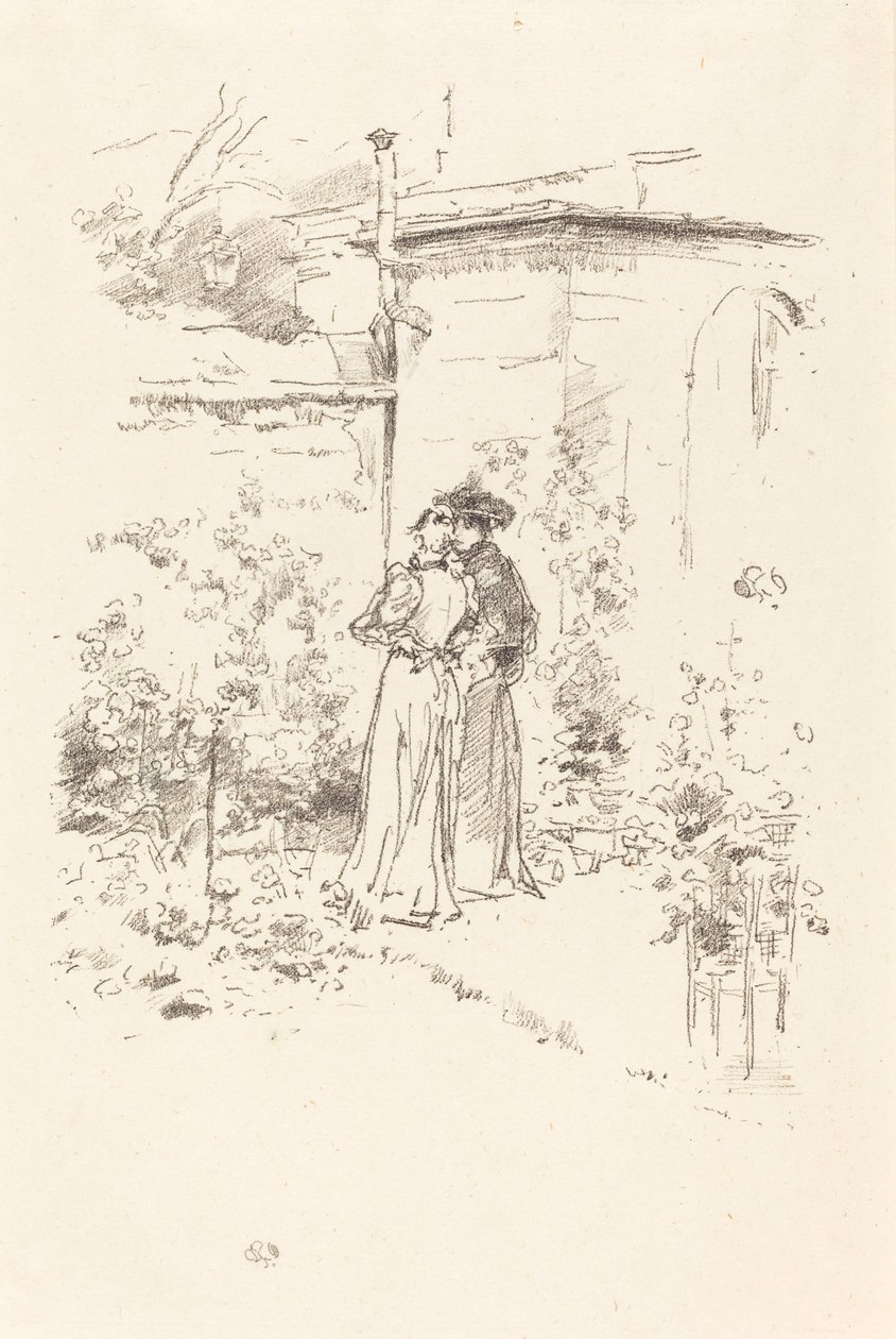 Bizalmak a kertben alkotó: James Abbott McNeill Whistler