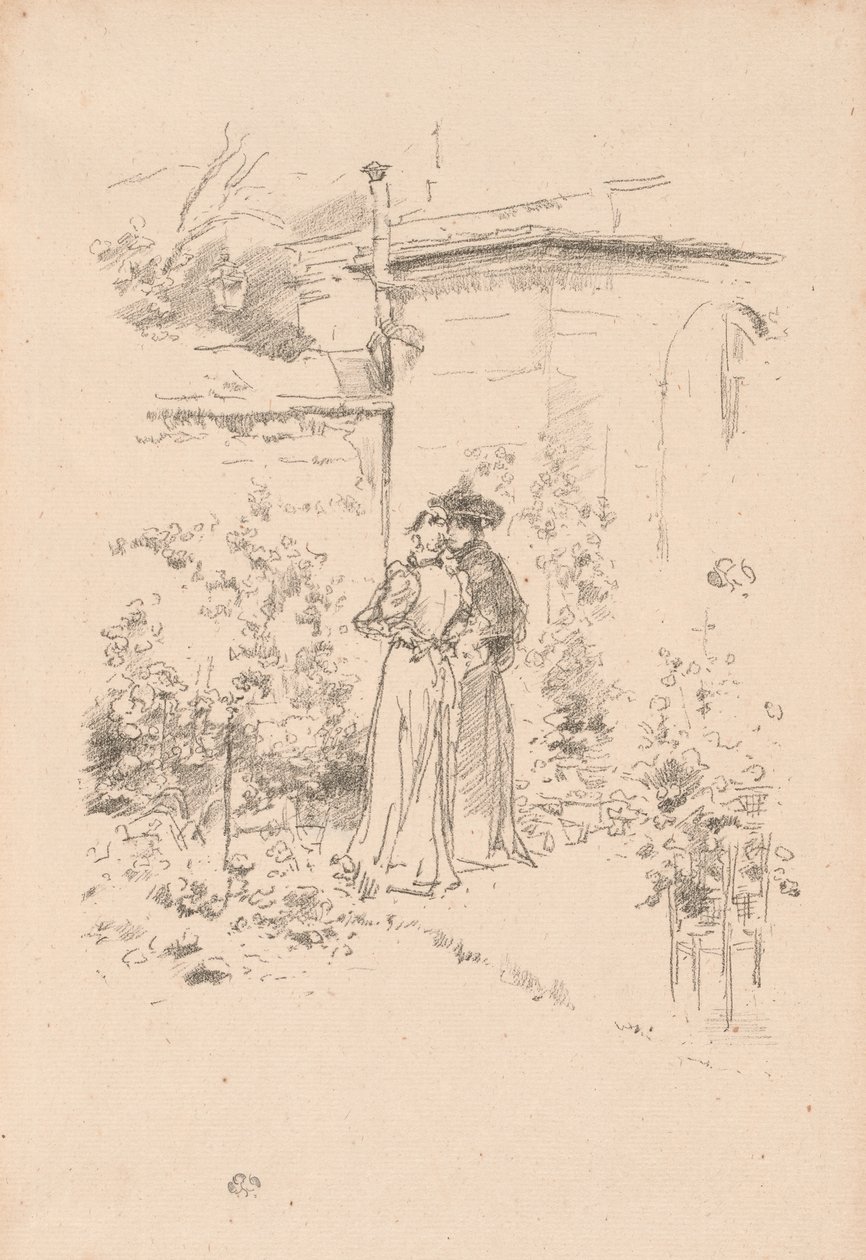 Bizalmak a kertben alkotó: James Abbott McNeill Whistler