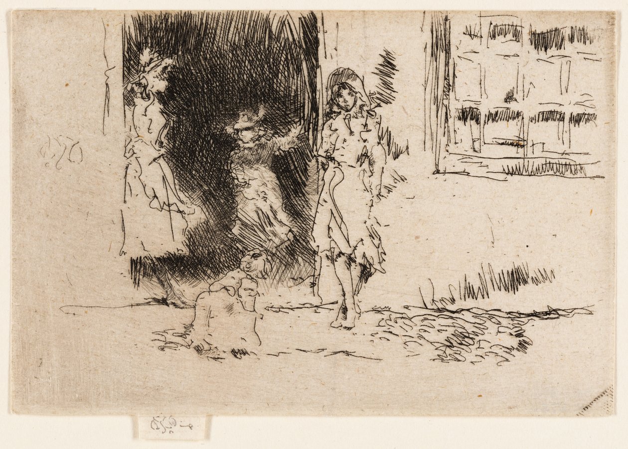 Víkendház ajtó alkotó: James Abbott McNeill Whistler