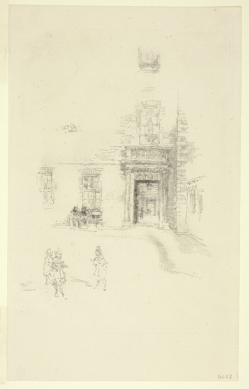 Udvar, Chelsea Kórház alkotó: James Abbott McNeill Whistler