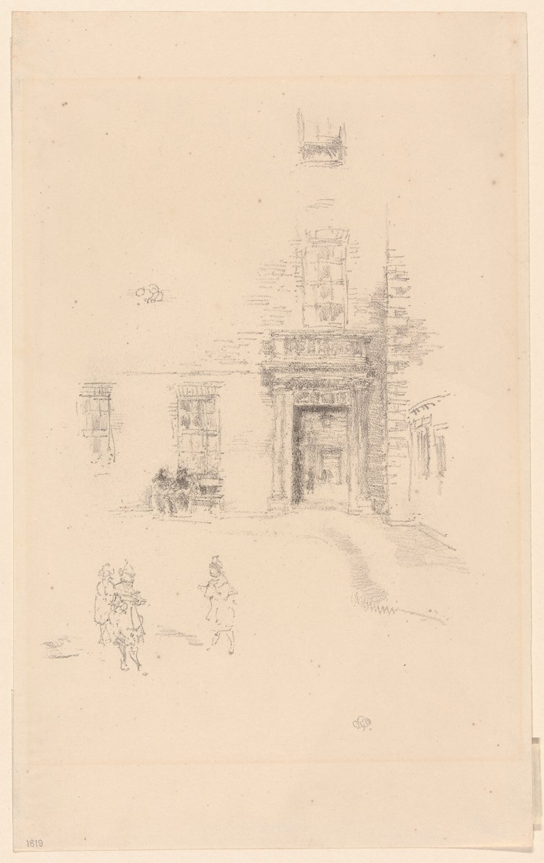 Udvar, Chelsea Kórház alkotó: James Abbott McNeill Whistler