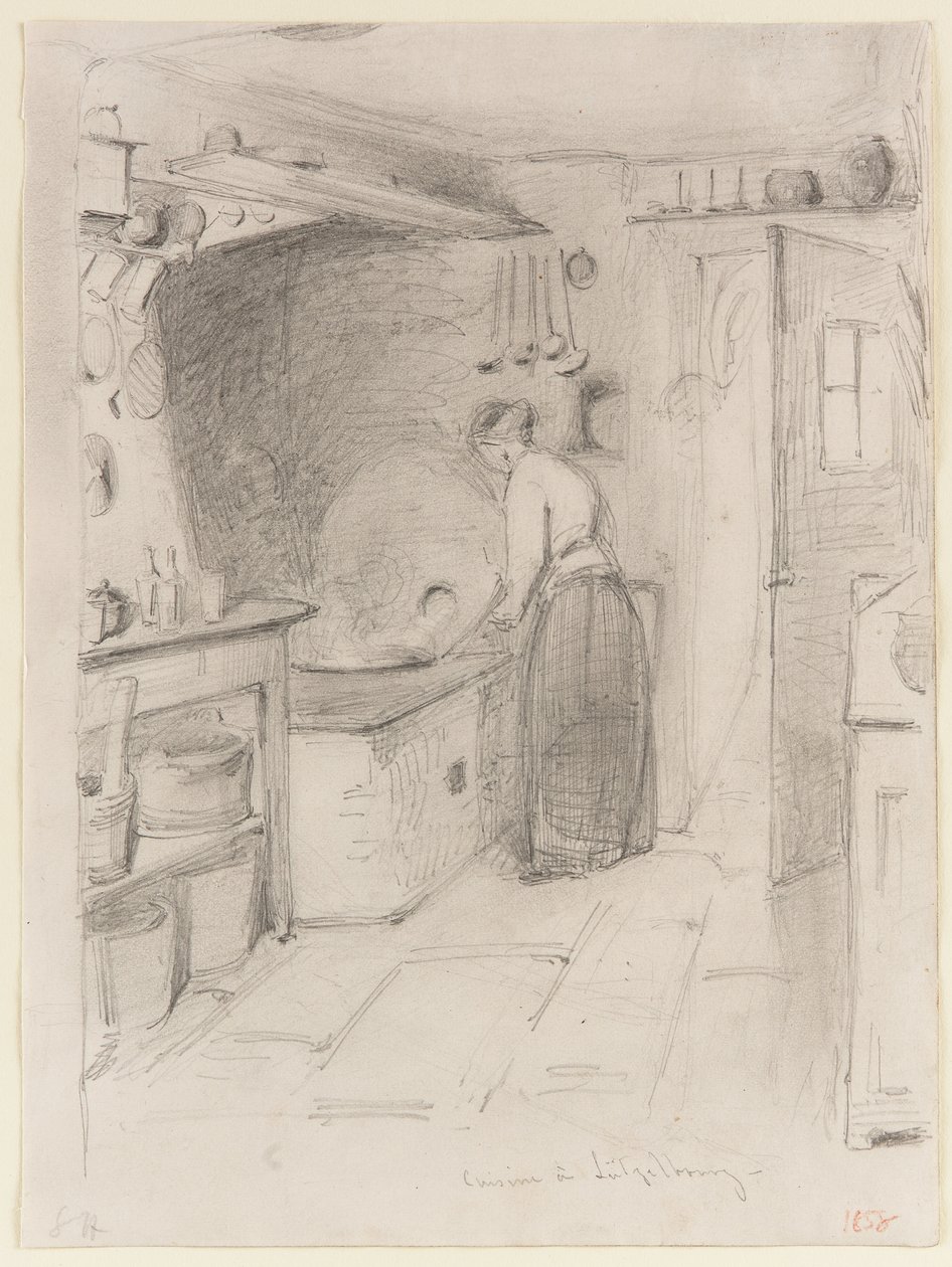 Lutzelbourg-i konyha alkotó: James Abbott McNeill Whistler