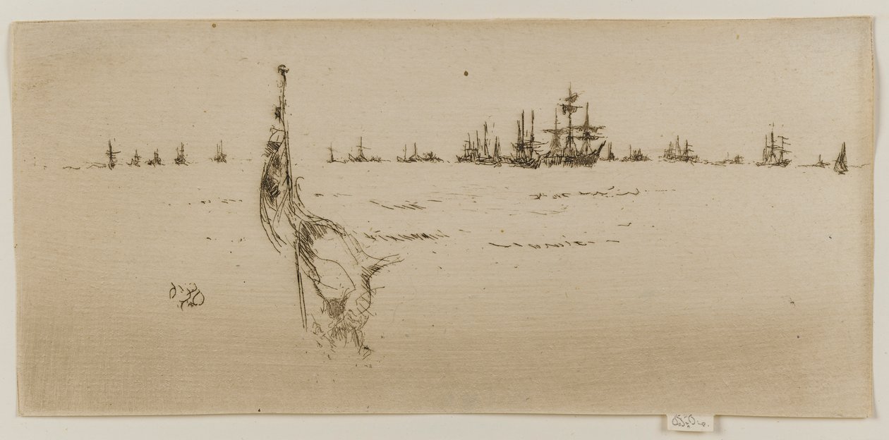 A zászló mártása alkotó: James Abbott McNeill Whistler