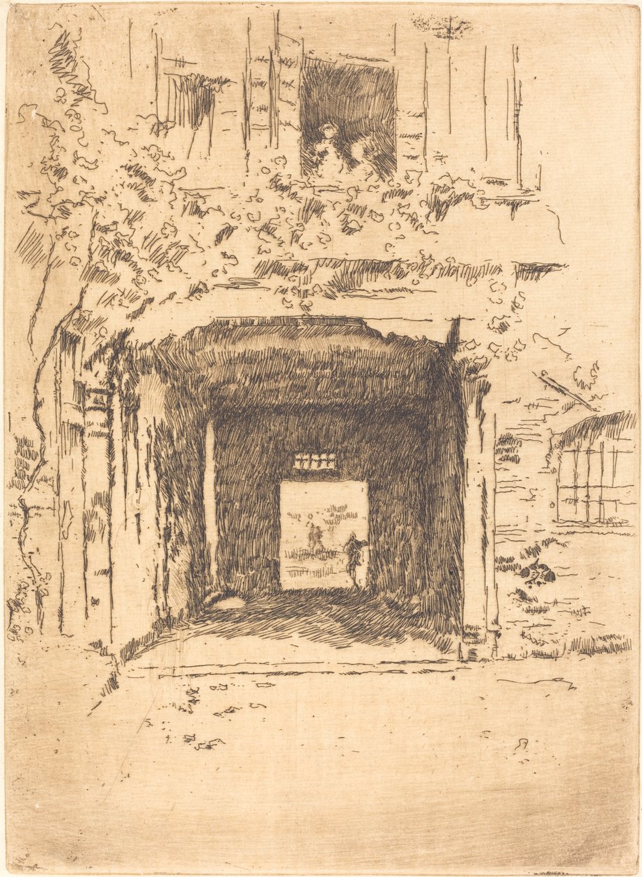 Ajtó és a szőlő alkotó: James Abbott McNeill Whistler