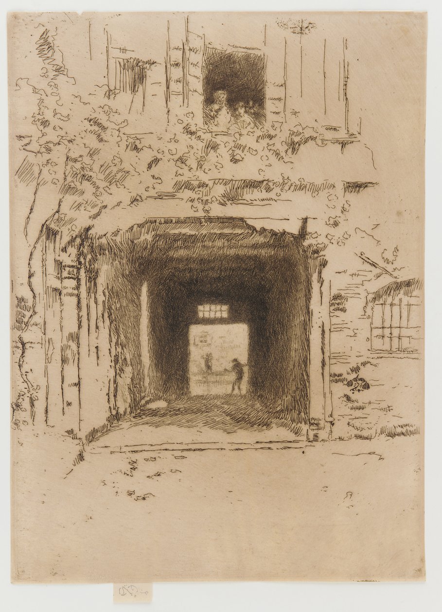 Ajtó és a szőlő alkotó: James Abbott McNeill Whistler