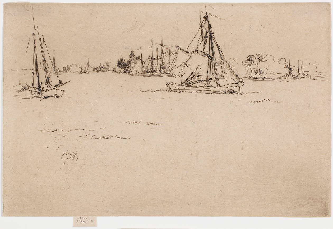 Dordrecht alkotó: James Abbott McNeill Whistler