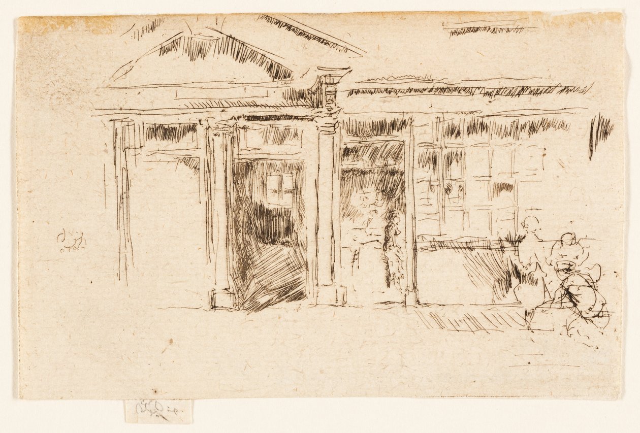 Duplaajtó, szendvics alkotó: James Abbott McNeill Whistler