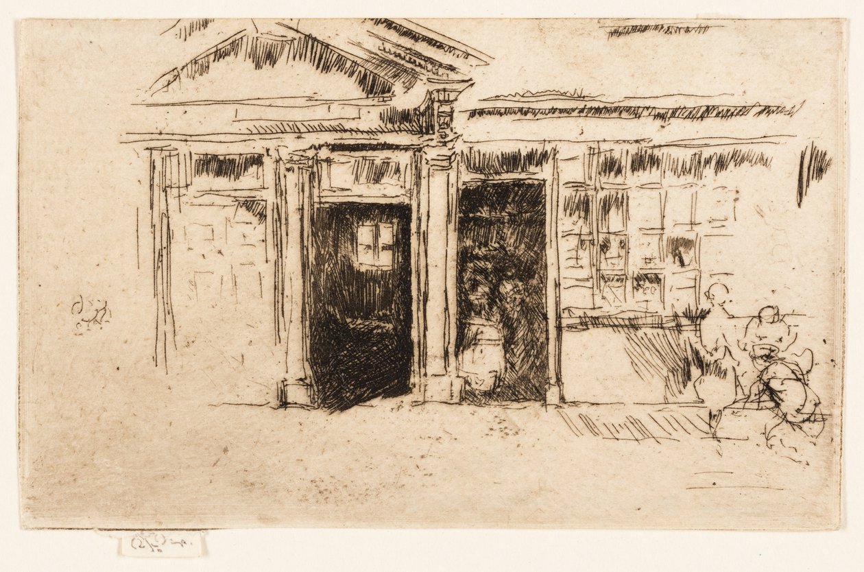 Duplaajtó, szendvics alkotó: James Abbott McNeill Whistler