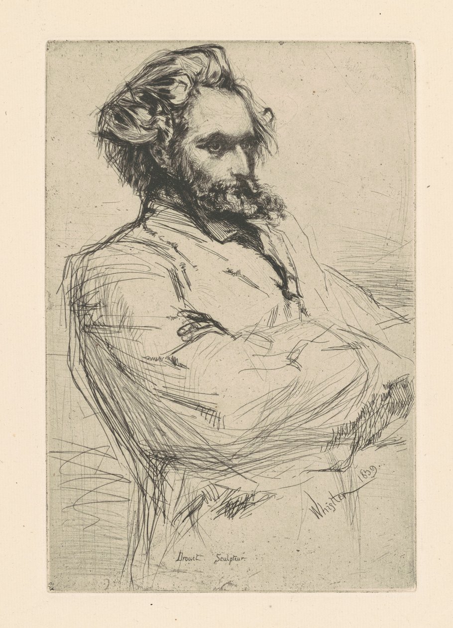 Drouet alkotó: James Abbott McNeill Whistler