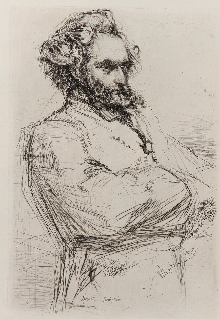 Drouet alkotó: James Abbott McNeill Whistler