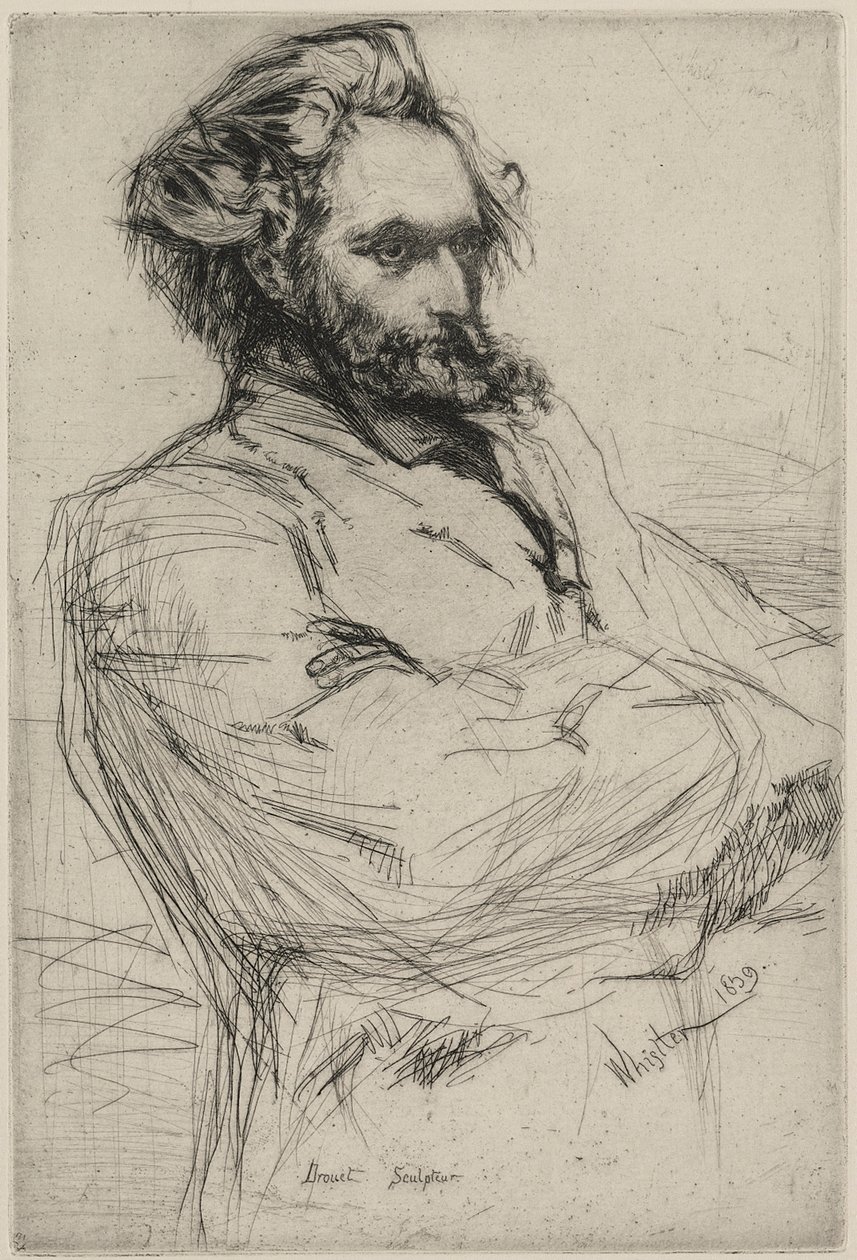 Drouet alkotó: James McNeill Whistler