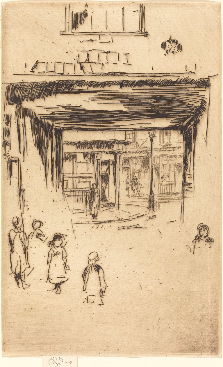 Drury Lane alkotó: James Abbott McNeill Whistler