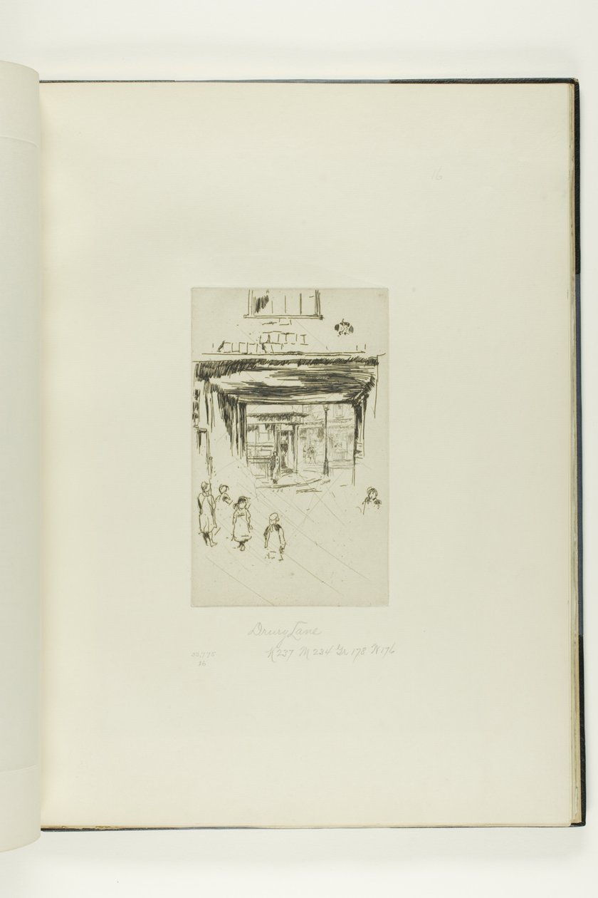 Drury Lane alkotó: James McNeill Whistler