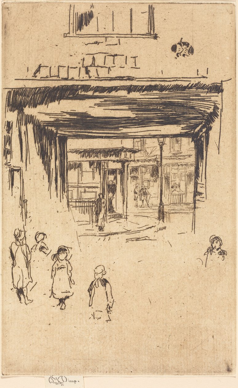 Drury Lane alkotó: James McNeill Whistler