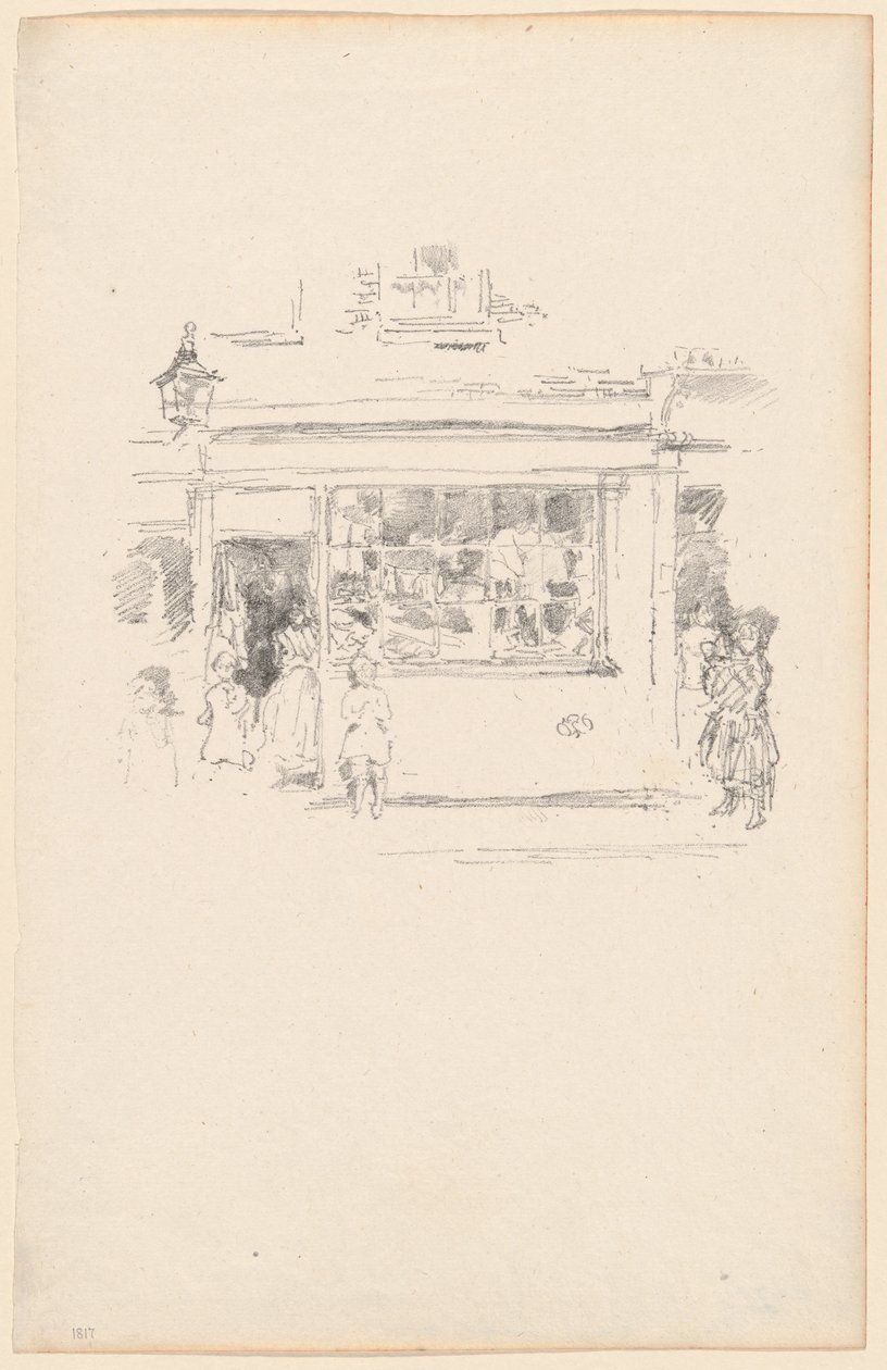 Drury Lane Rags alkotó: James Abbott McNeill Whistler