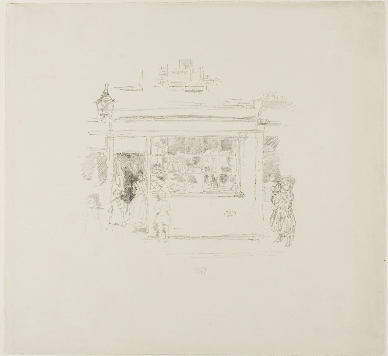 Drury Lane Rags alkotó: James Abbott McNeill Whistler