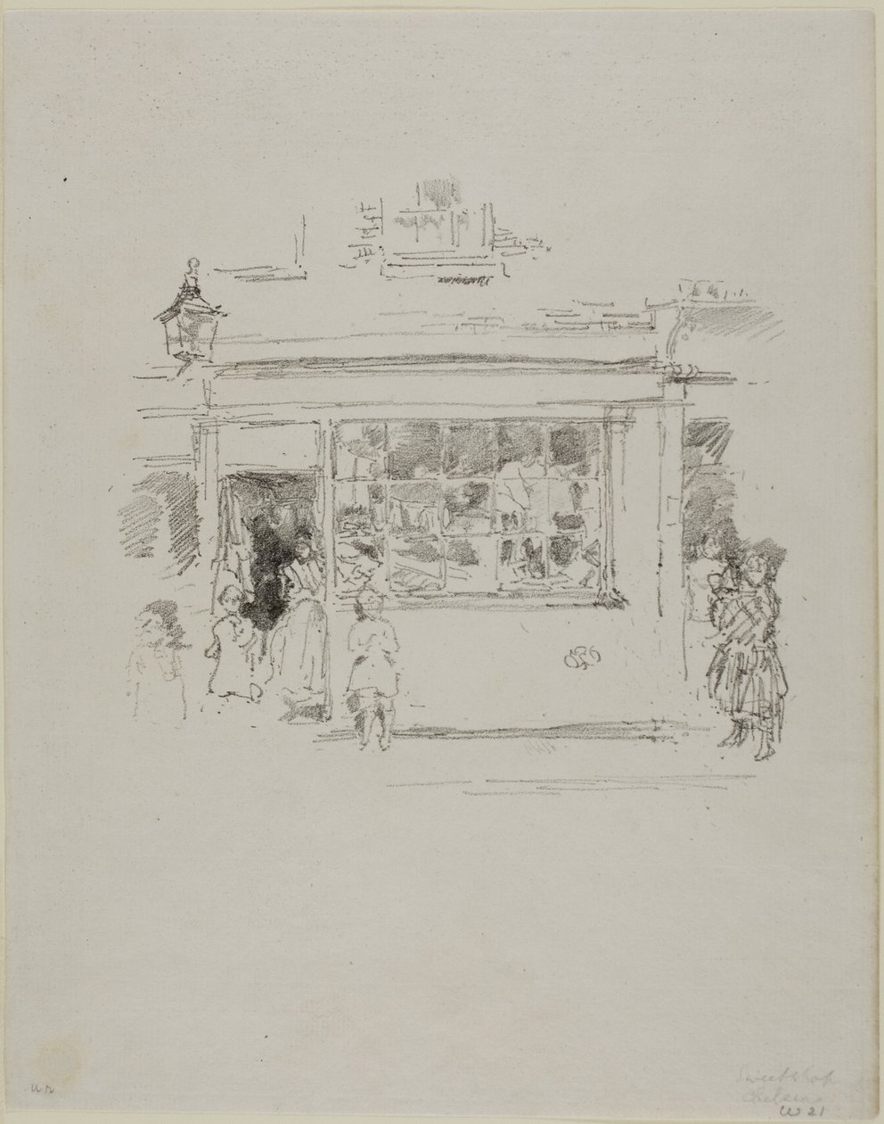 Drury Lane Rags alkotó: James Abbott McNeill Whistler