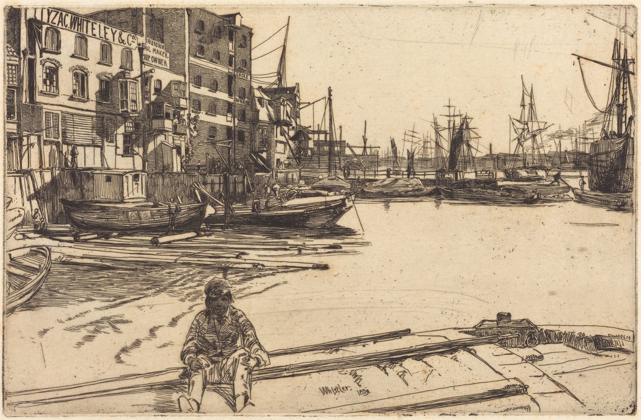 Eagle rakpart alkotó: James McNeill Whistler