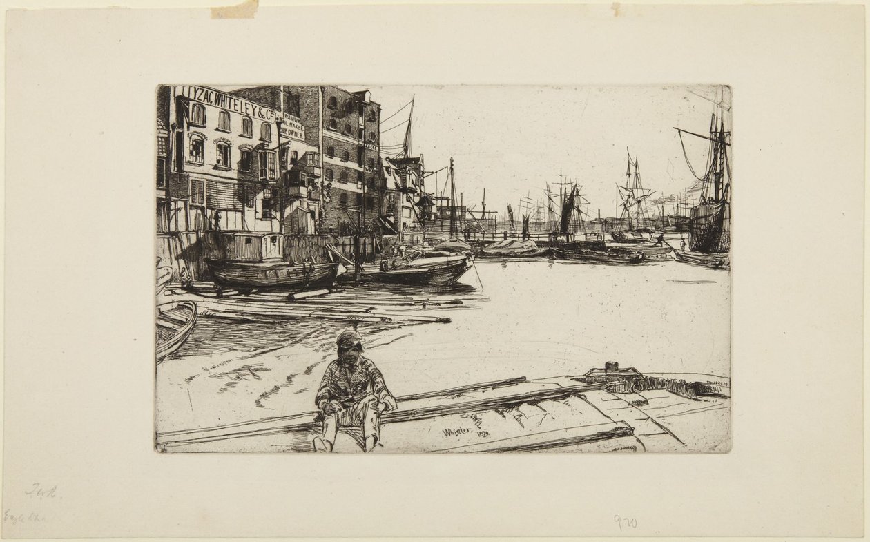 Sas-rakpart alkotó: James McNeill Whistler