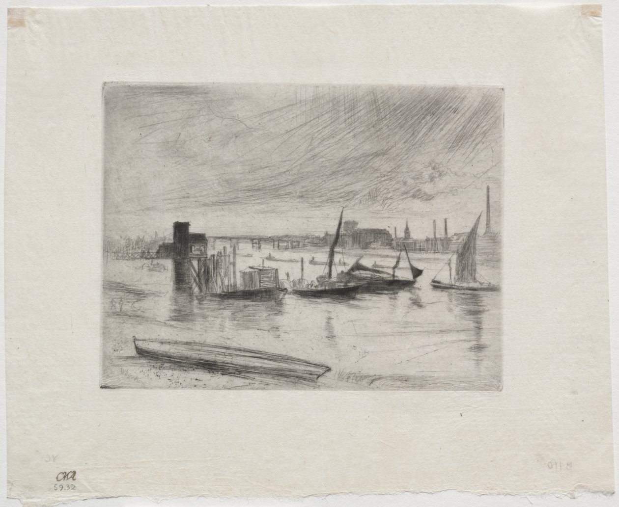 Kora reggel, Battersea alkotó: James McNeill Whistler