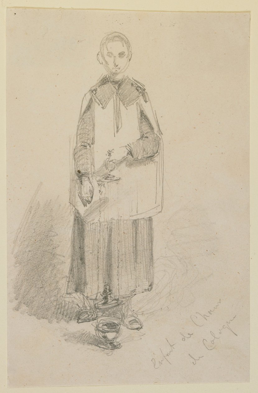 Kölni Kórusfiú alkotó: James Abbott McNeill Whistler