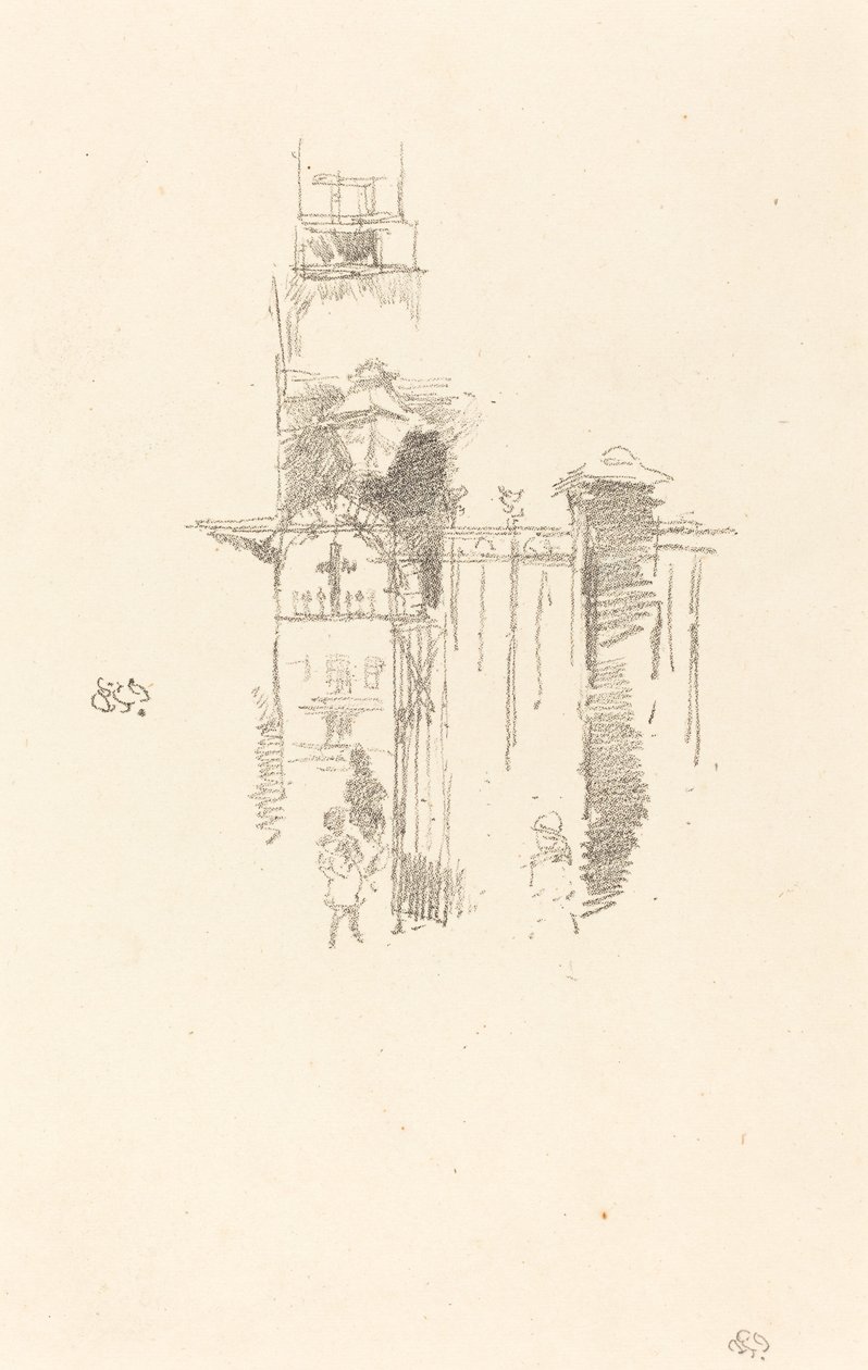 Bejárati kapu alkotó: James Abbott McNeill Whistler