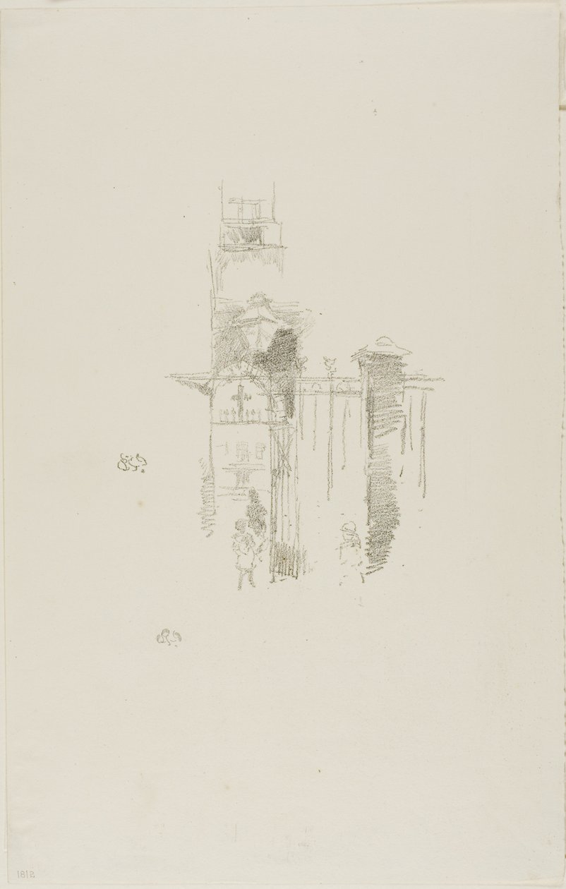 Bejárati kapu alkotó: James Abbott McNeill Whistler