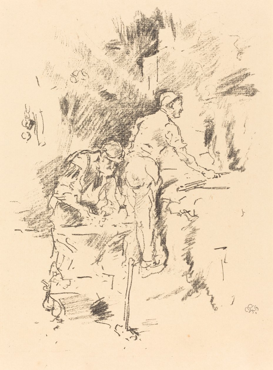 Apa és fia alkotó: James Abbott McNeill Whistler