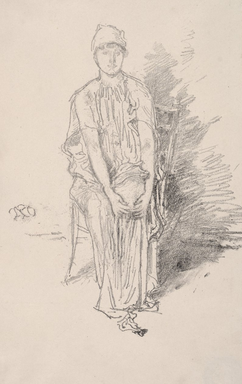 Alaktanulmány alkotó: James McNeill Whistler