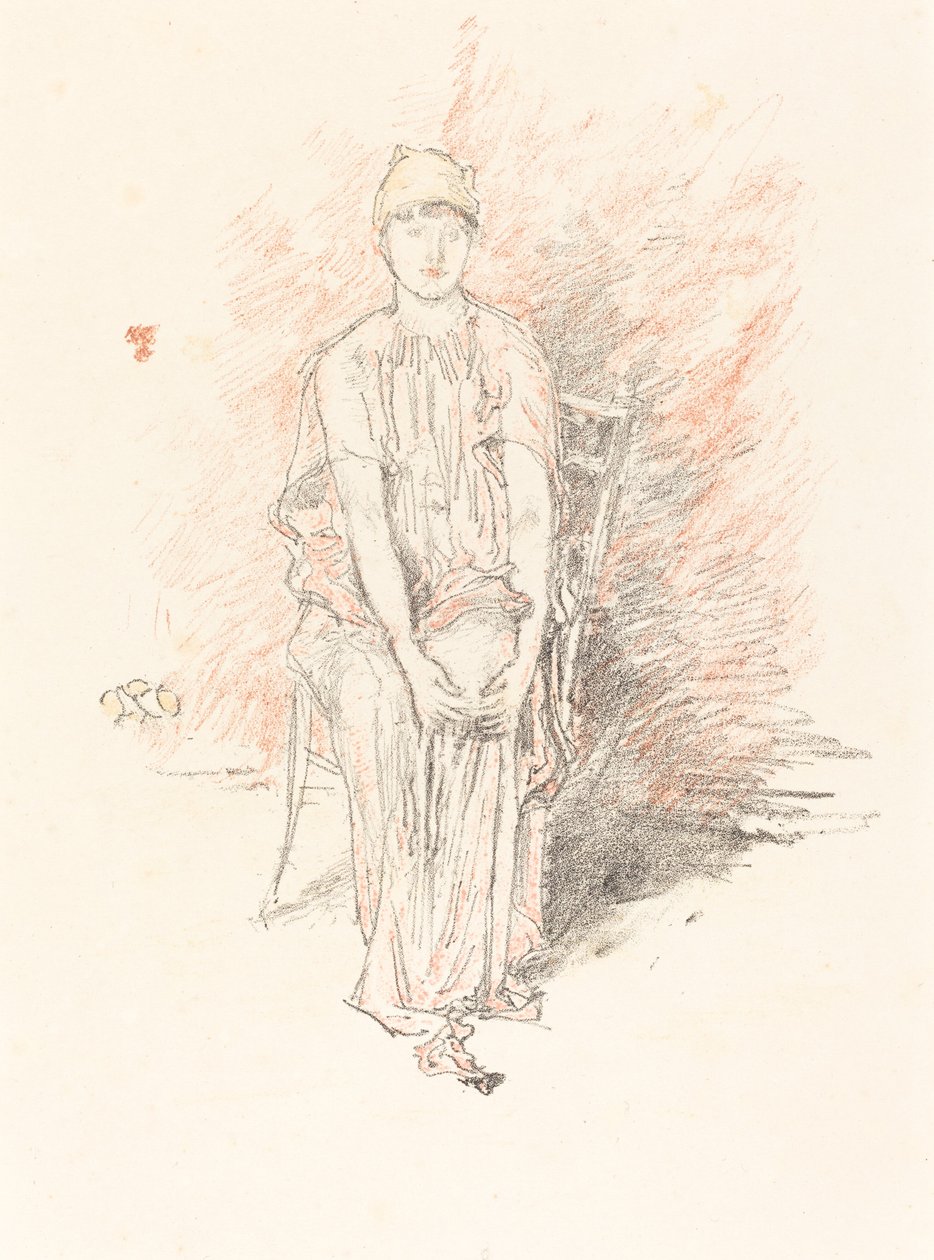 ábra Tanulmány a színekben alkotó: James Abbott McNeill Whistler
