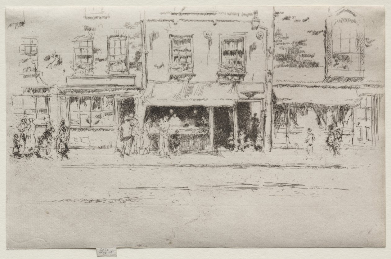 Halbolt, Chelsea alkotó: James McNeill Whistler