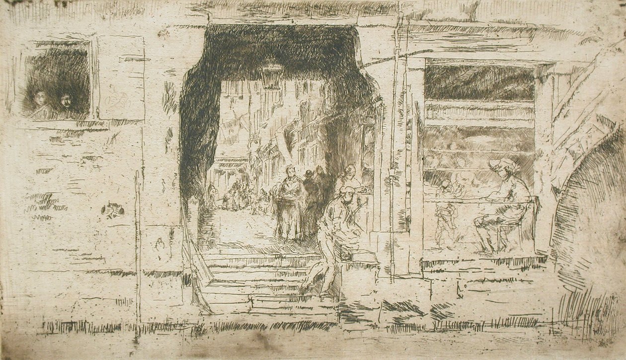 Halbolt, Velence alkotó: James McNeill Whistler