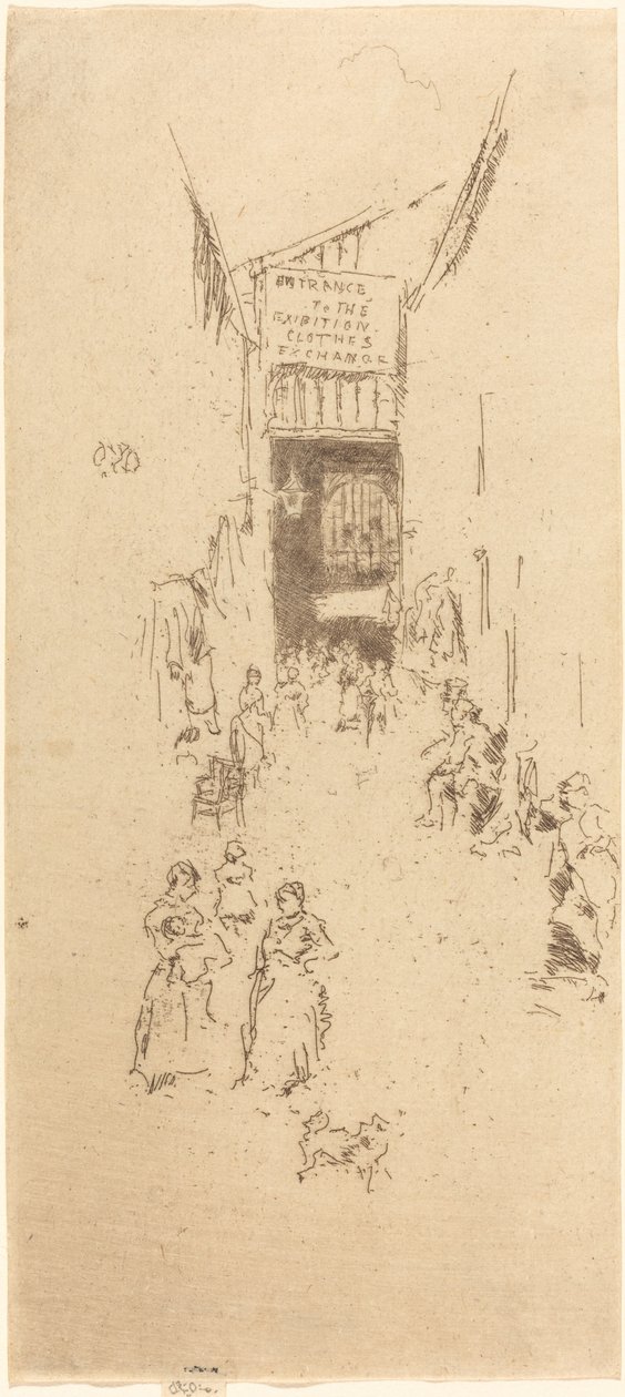 Fleur de Lys átkelés alkotó: James Abbott McNeill Whistler