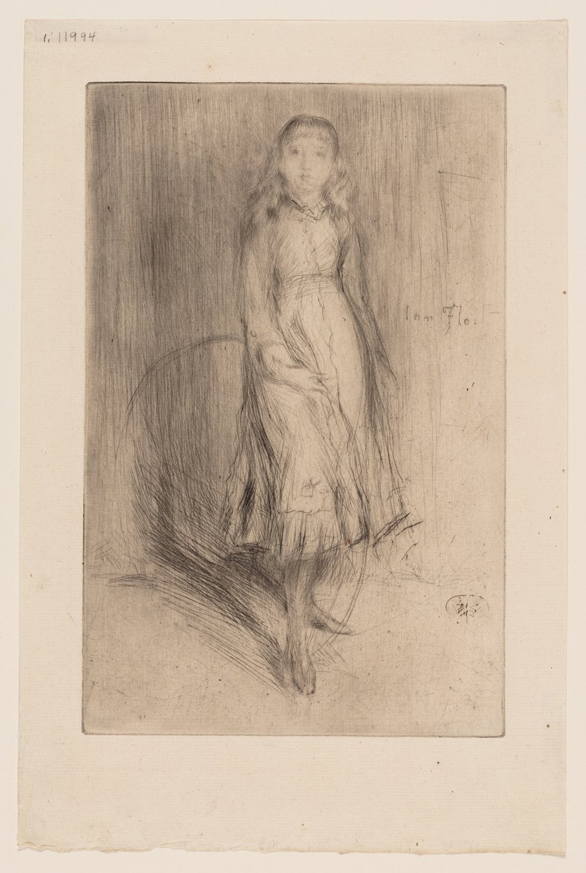 Florence Leyland alkotó: James McNeill Whistler