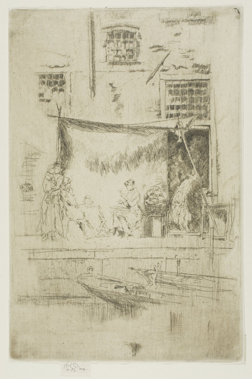 Gyümölcsbódé alkotó: James Abbott McNeill Whistler
