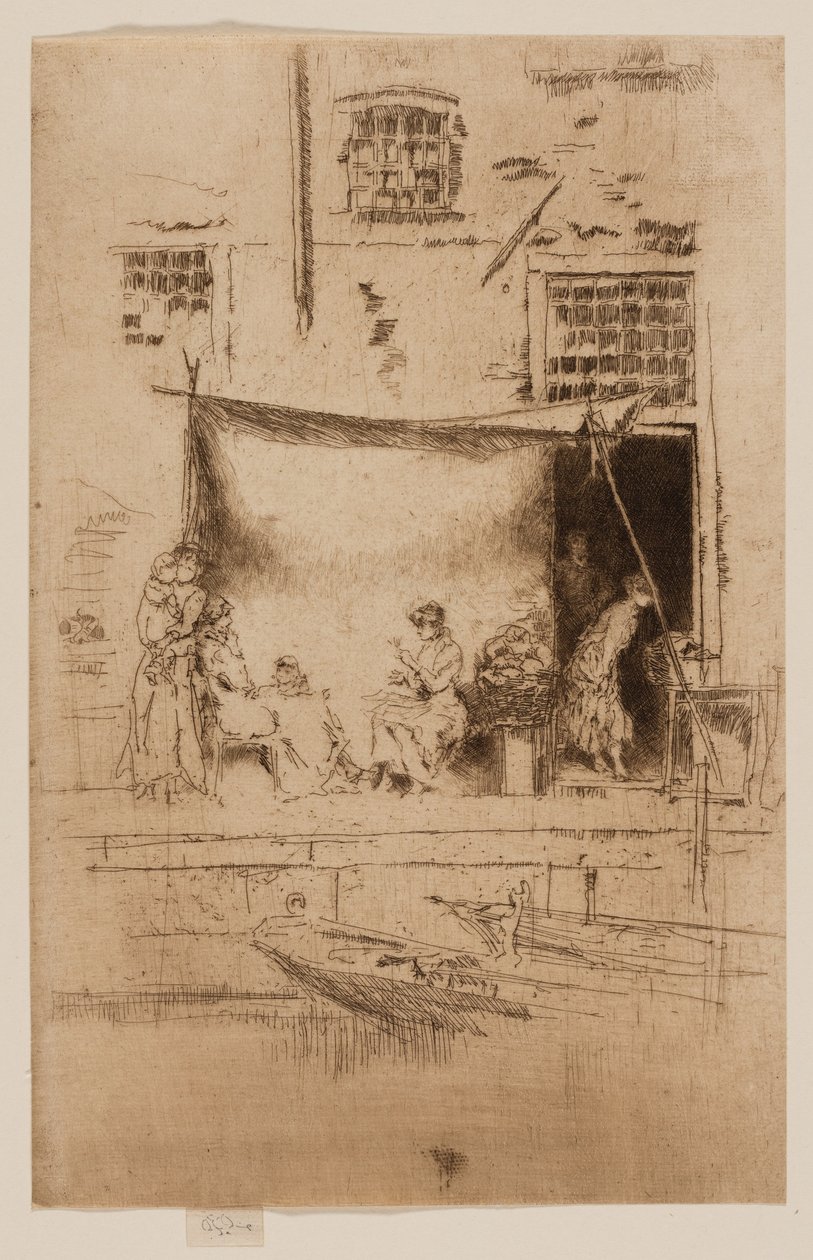Gyümölcsbódé alkotó: James Abbott McNeill Whistler