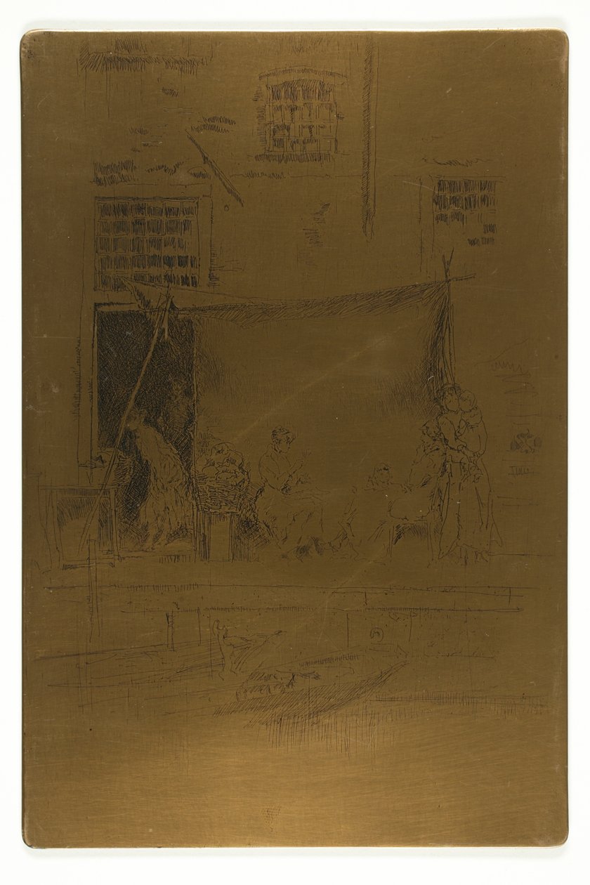 Gyümölcsbódé alkotó: James Abbott McNeill Whistler