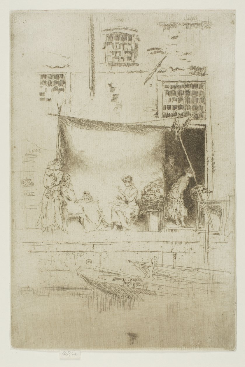 Gyümölcsbódé alkotó: James Abbott McNeill Whistler
