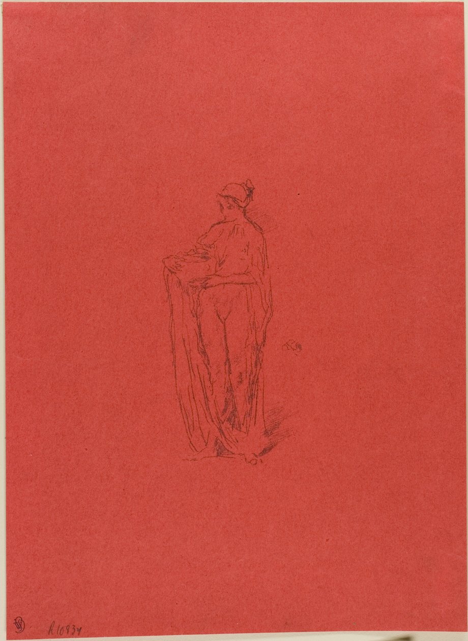 Lány tállal alkotó: James McNeill Whistler
