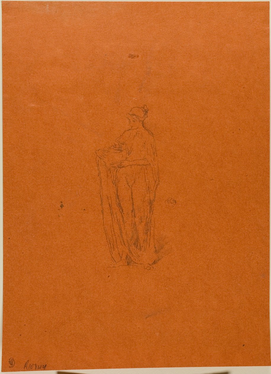 Lány tállal alkotó: James McNeill Whistler