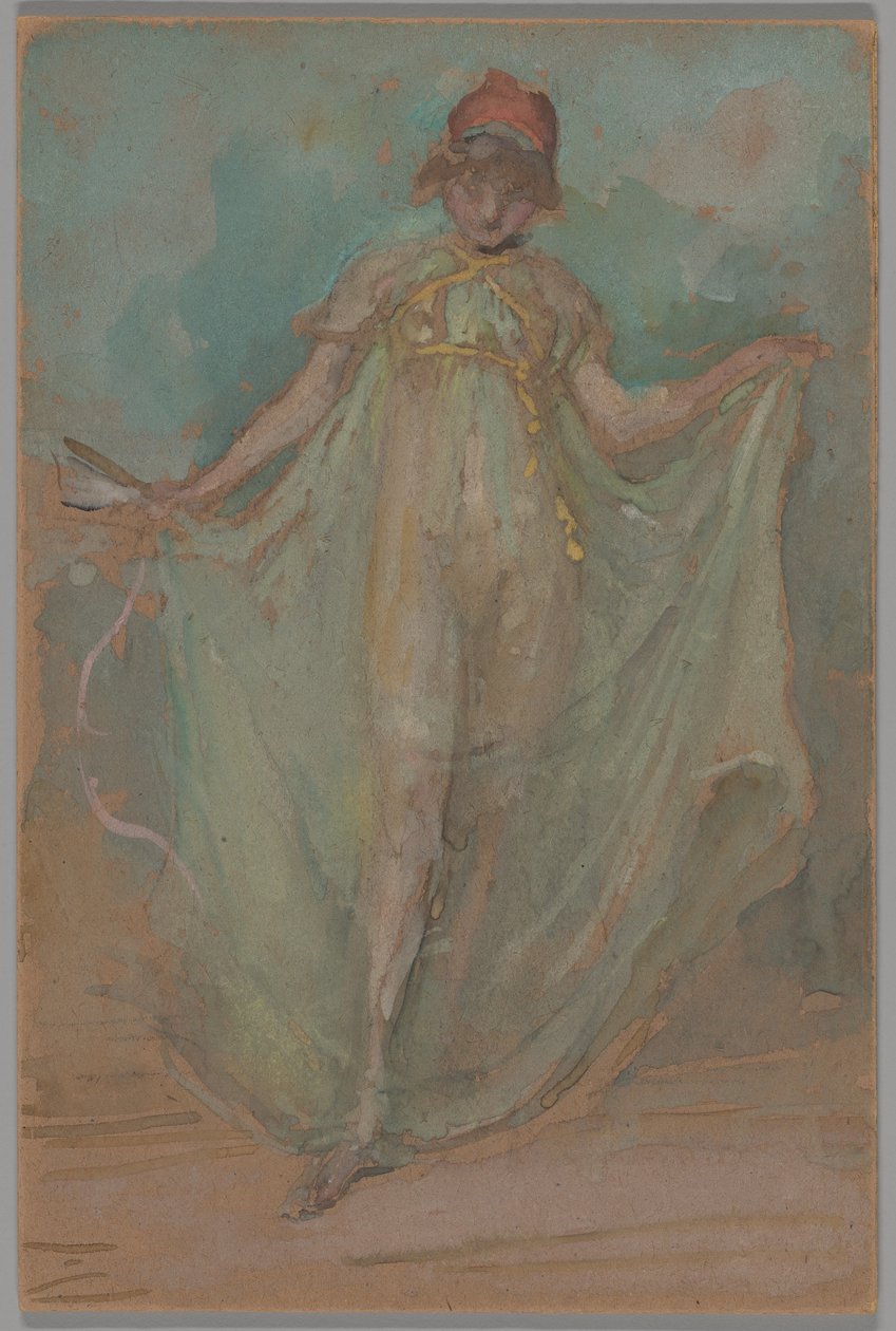 Zöld és kék: A táncos alkotó: James McNeill Whistler