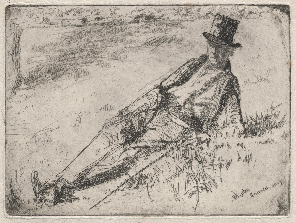 Greenwich-i nyugdíjasok alkotó: James McNeill Whistler