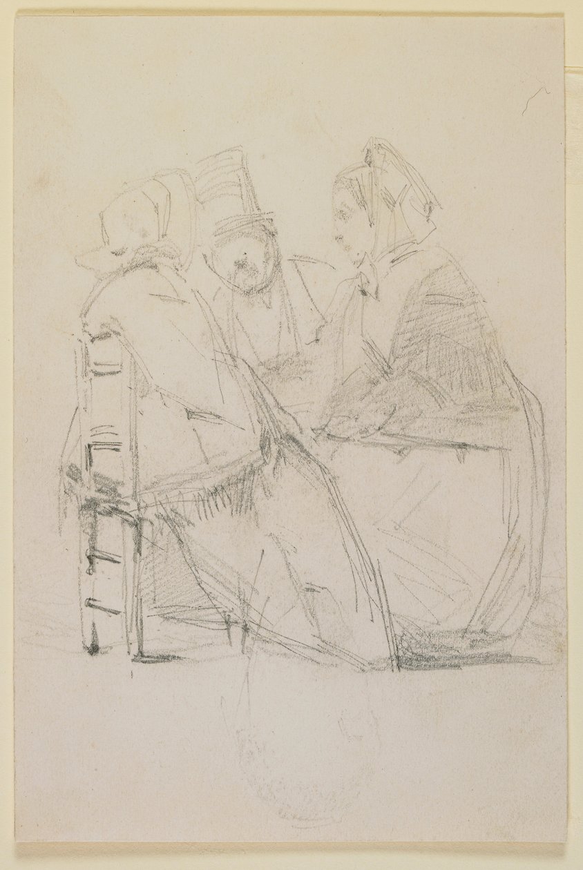 Csoportos beszélgetés alkotó: James Abbott McNeill Whistler